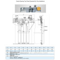 Mitsubishi Type Lift Door Operator, VVVF AC Asynchronous Center Opening cabin door motor